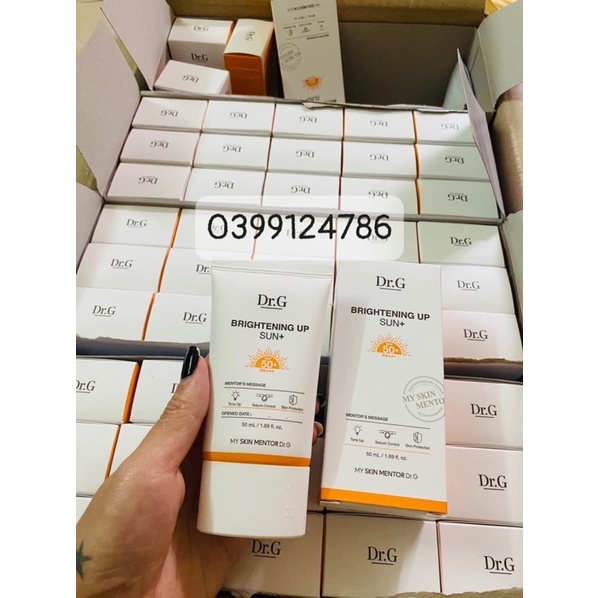 Kem chống nắng làm sáng da Dr.G Brightening Up Sun - Green Mild Up Sun+ SPF 50+/PA++++
