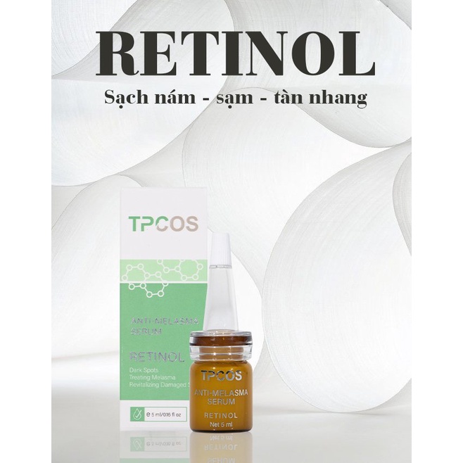 Serum dưỡng trắng da mờ nám TPCOS