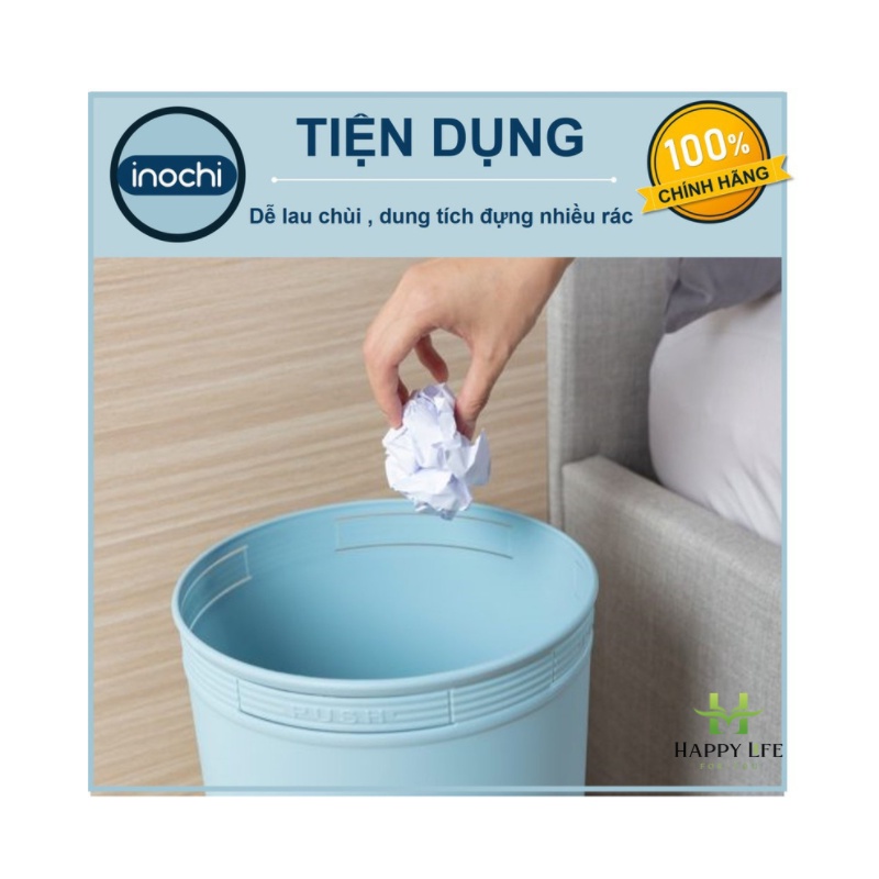 Thùng rác mini, sọt rác nhựa INOCHI Hiro 5L, 10L, 15L  tiêu chuẩn Nhật Bản - Happy Life 4U