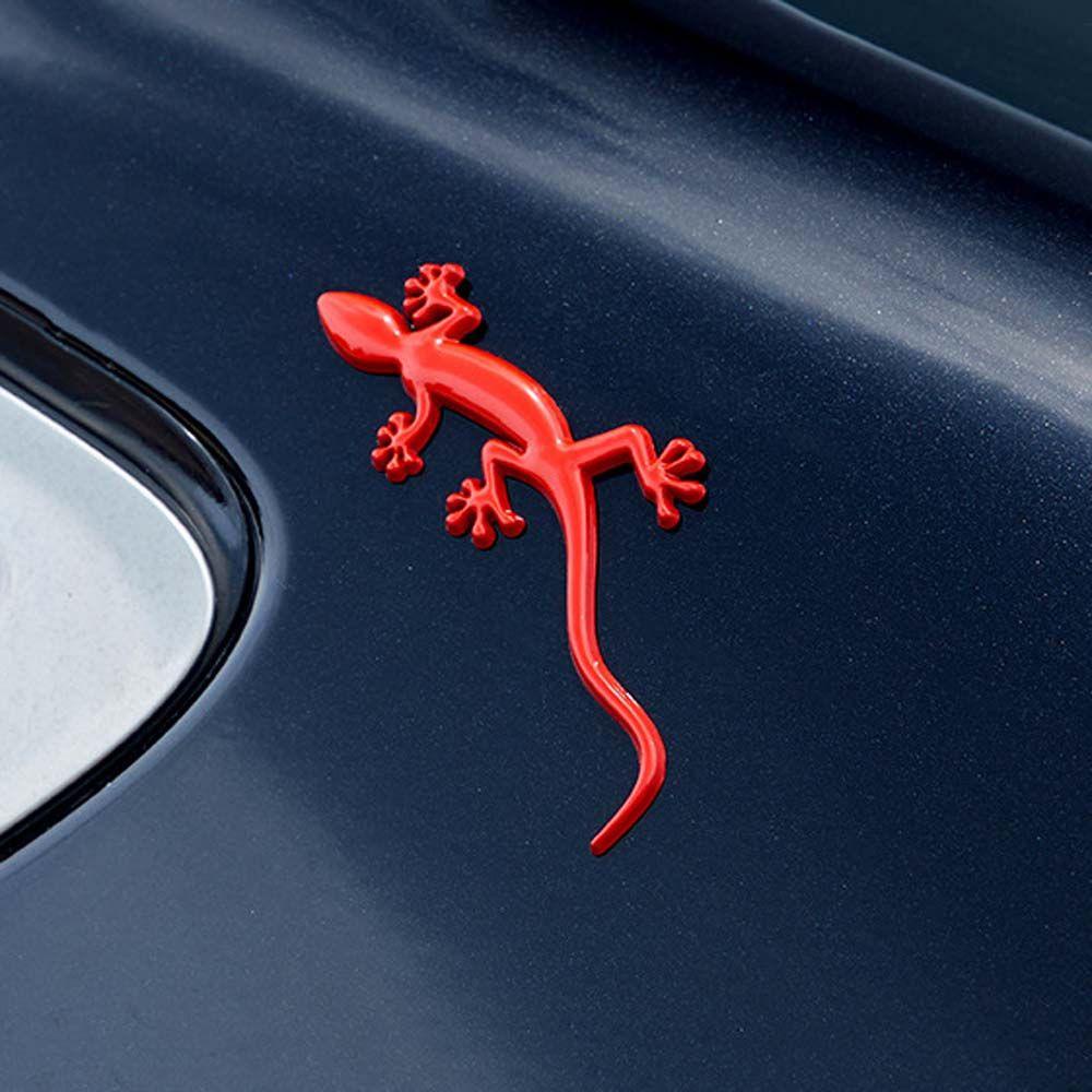 Miếng Dán Trang Trí Xe Hơi Hình Tắc Kè Hoa Văn Vui Nhộn