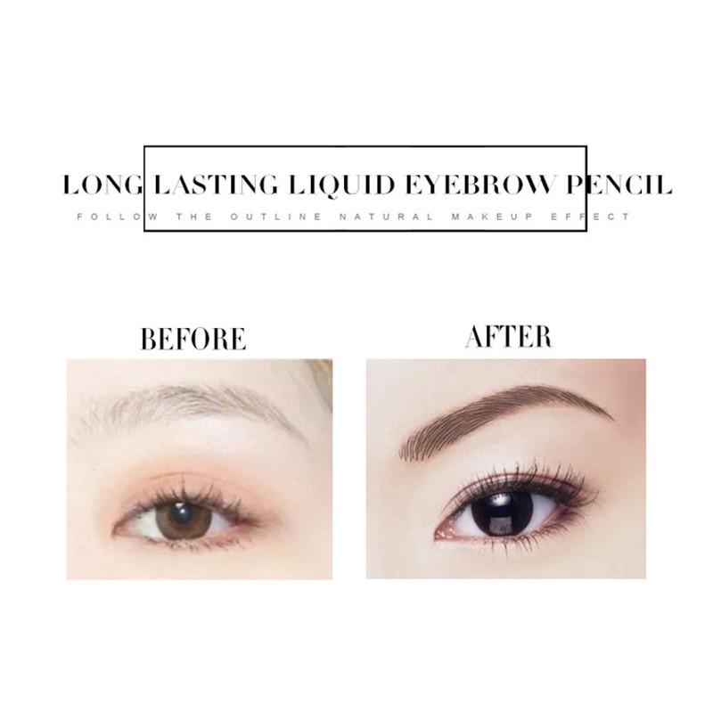 (Hàng Mới Về) Bút Kẻ Lông Mày Dạng Lỏng Suake Thiết Kế 4 Đầu Chống Thấm Nước Lâu Trôi | BigBuy360 - bigbuy360.vn