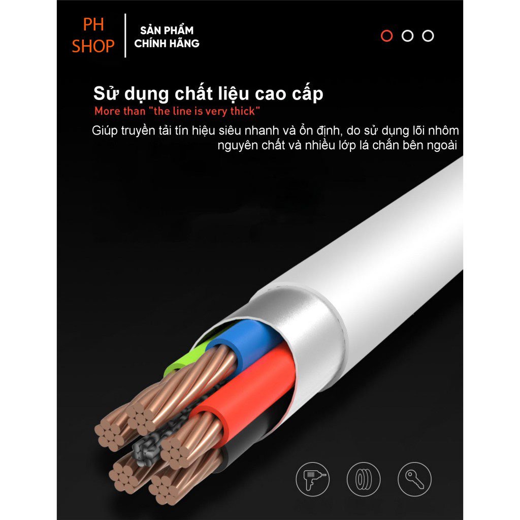Bộ Chia USB 4 Cổng HUB USB INPHIC 3.0 H6PRO Hỗ Trợ Cho Tất Cả Các Dòng Máy Tính Để Mở Thêm Cổng USB - Hàng Chính Hãng