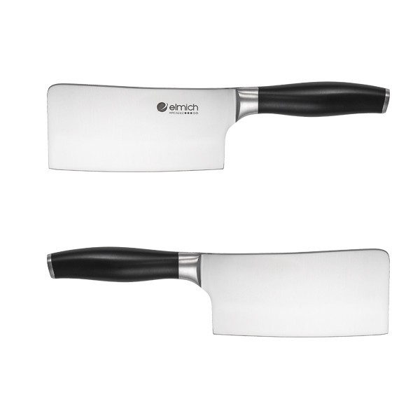 Bộ dao inox ELMICH 7 món (4 dao, 1 kéo, 1 thanh mài dao, 1 giá để dao) EL3955