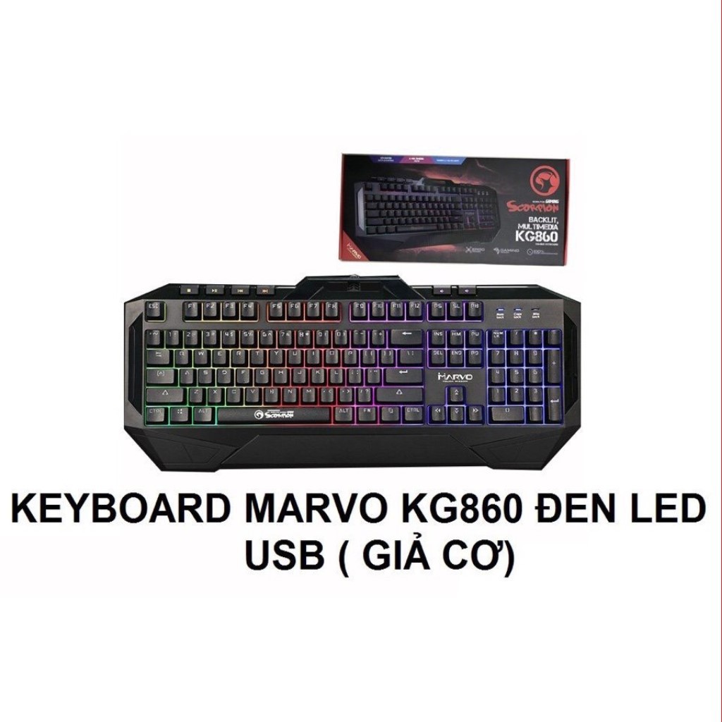 Bàn Phím Marvo KG 860 đèn LED