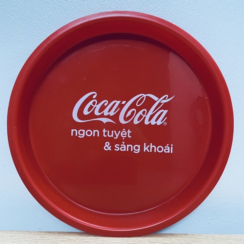 Khay bưng bê đồ ăn/uống Coca Cola đường kính 31cm