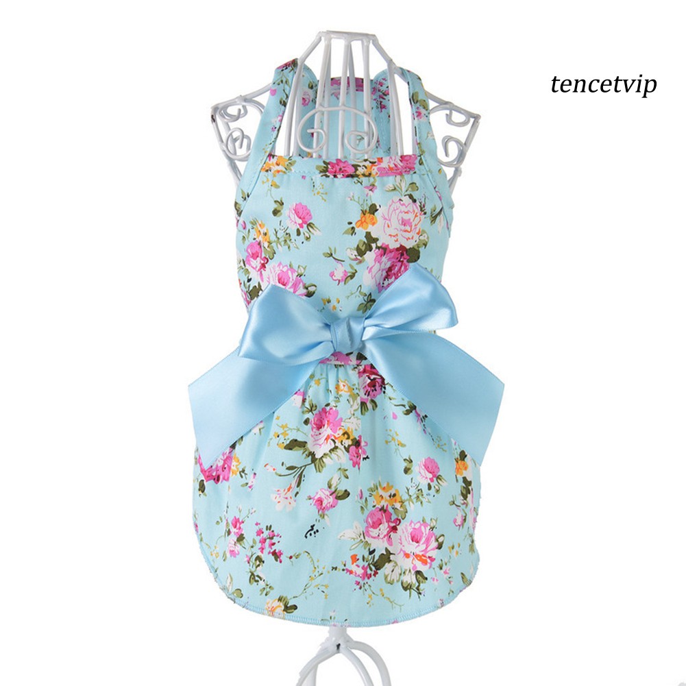Đầm hoa xinh xắn hợp thời trang cho thú cưng