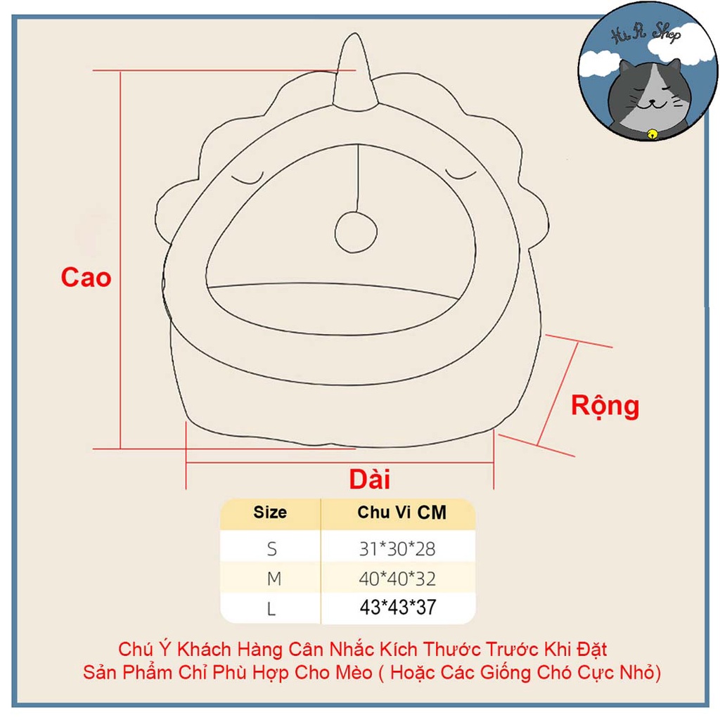 Nhà Đệm Cho Thú Cưng Cao Cấp Có Thể Tháo Rời Gấp Gọn, Làm Sạch Dễ Dàng – Ổ Cho Chó Mèo Nhiều Màu Săc