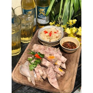 PATE BÓNG BÌ TRỨNG MUỐI