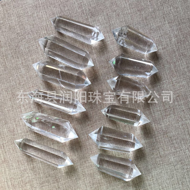 Đá Pha Lê Thạch Anh Trong Suốt Kiểu Dáng Tây Tạng