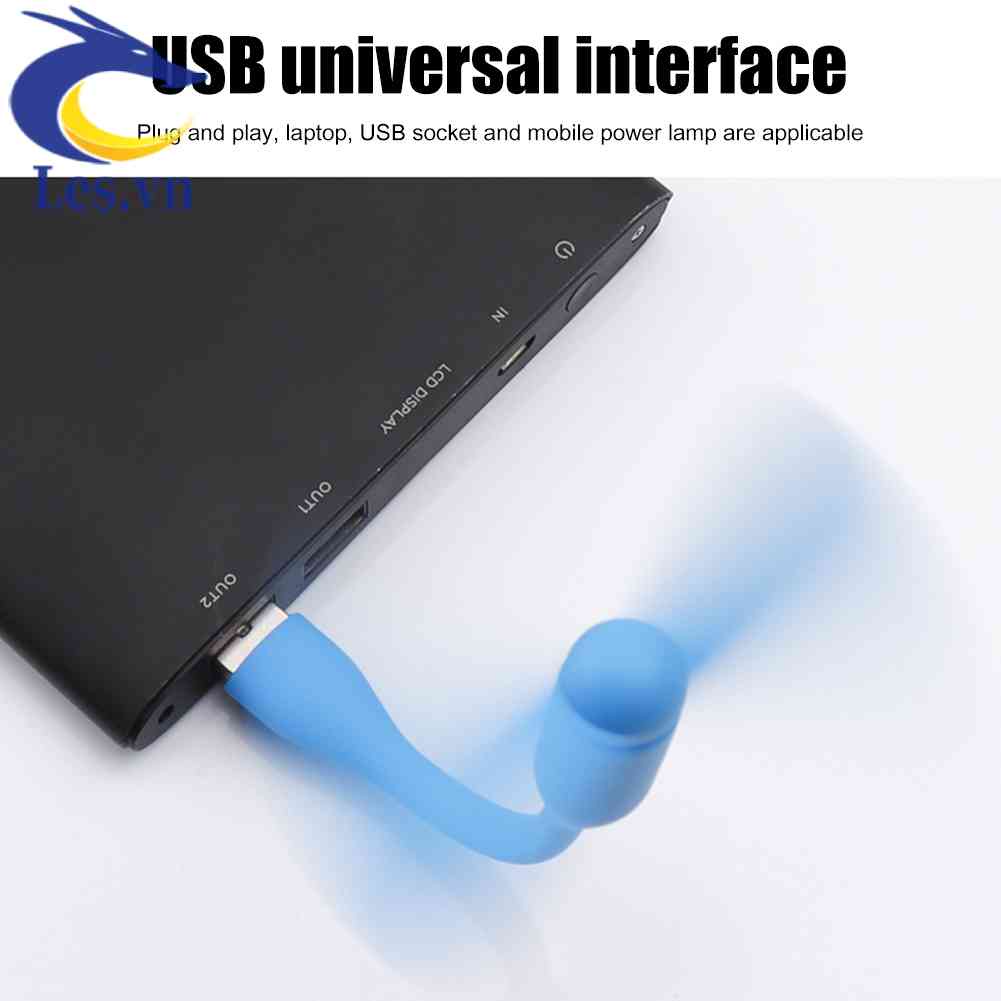 Quạt Mini Làm Mát Cổng Sạc USB Cho Điện Thoại / Notebook / Máy Tính