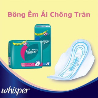 Băng vệ sinh Whisper 10 miếng có cánh