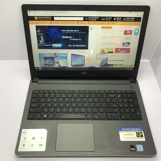 Laptop Dell Inspiron 15R 5559 I7-6500U 4Gb  Ổ 500GB AMD R5M335 15.6FHD Máy Đẹp Likenew