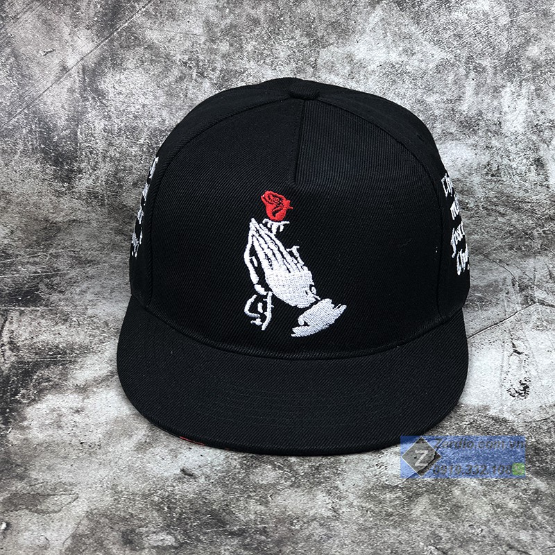 Nón hiphop snapback thêu họa tiết nổi cá tính cho cả nam và nữ