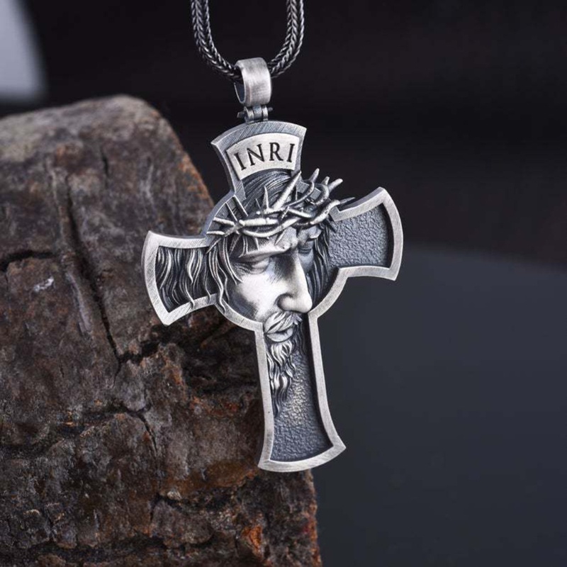 Vòng cổ Kim Loại Mặt Hình Chúa Jesus