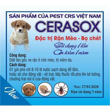 Thuốc diệt ve chó Cerasox