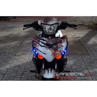 Tem trùm Exciter 150 rỉ sét