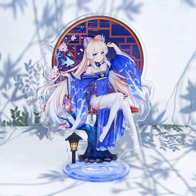 Mô hình Standee nhân vật KOKOMI - Genshin Impact game anime chibi tượng mica