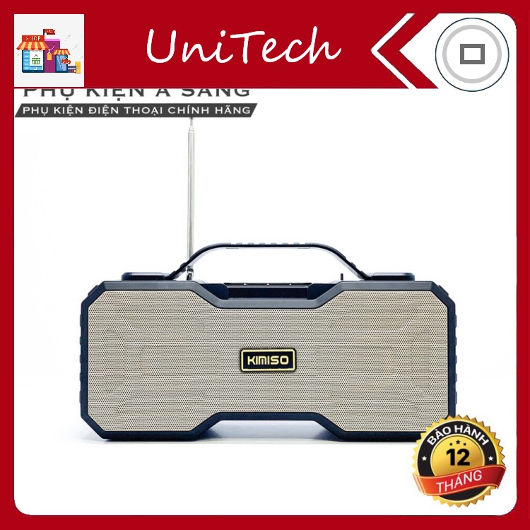 Loa Bluetooth Kimiso KMS-301 kèm radio nghe đài FM [ Bảo hành 12 tháng]