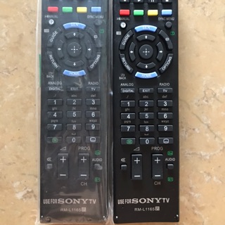 Điều khiển tivi led Sony Smart RM-L1165