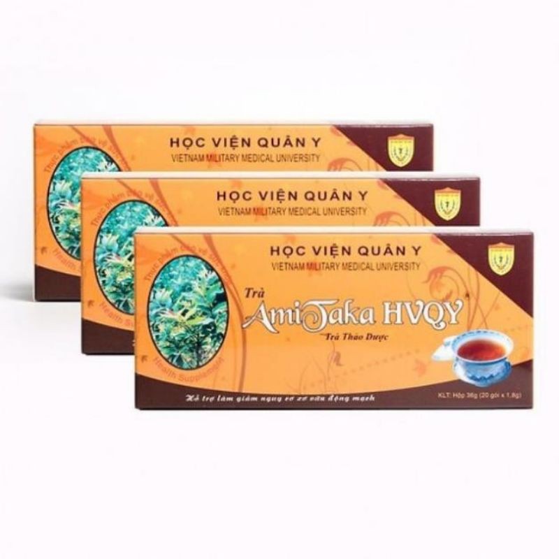 3 Hộp Trà Amitaka HVQY  - Chính Hãng Học viện Quân Y
