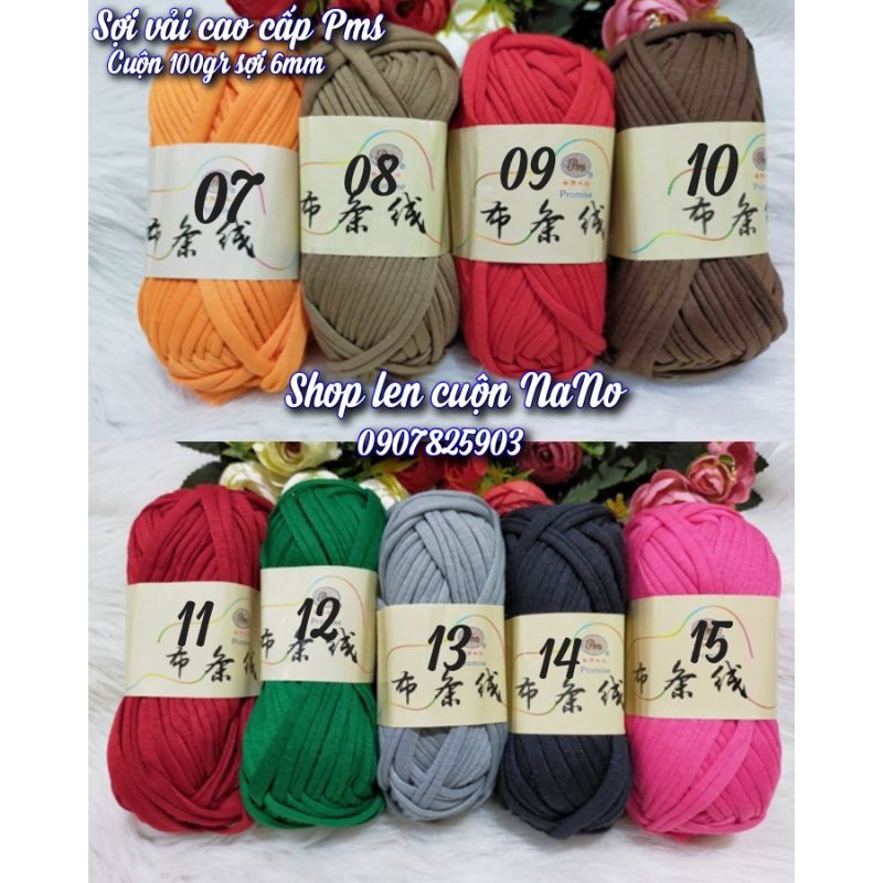 Sợi vải cao cấp Pms
