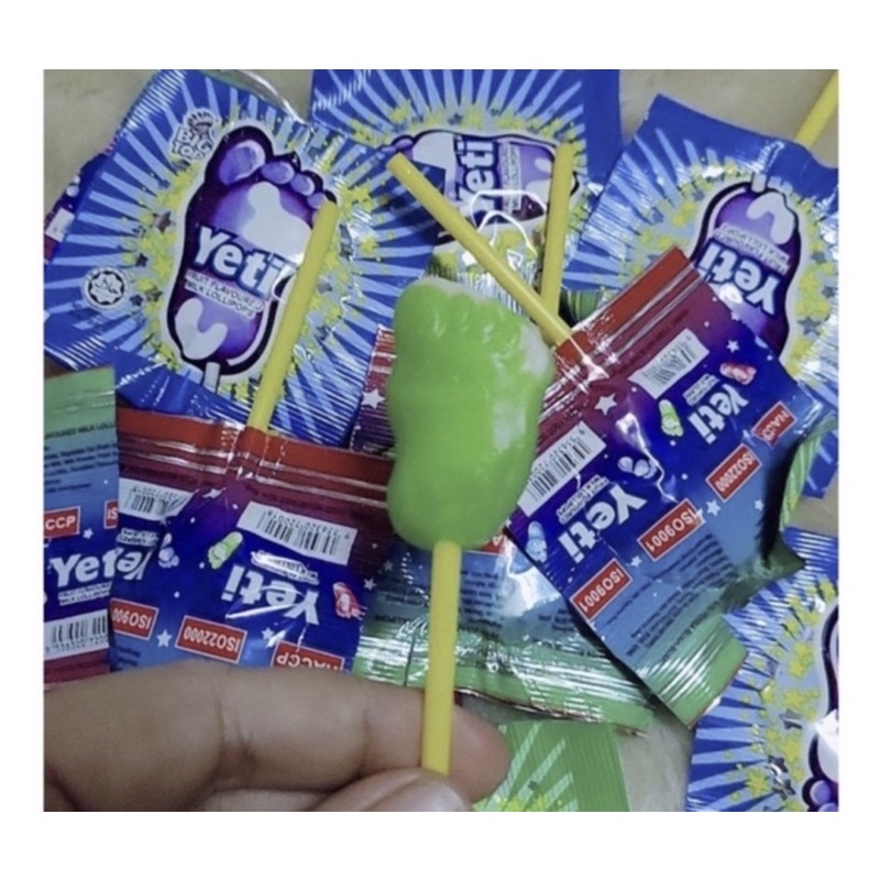 Một cái kẹo bàn chân và môi chua ngọt