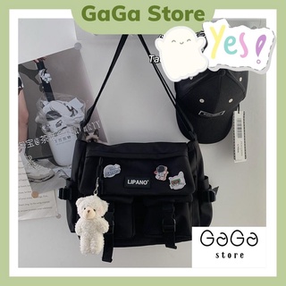 Túi tote đeo chéo unisex nam nữ, Túi đeo chéo canvas TV021