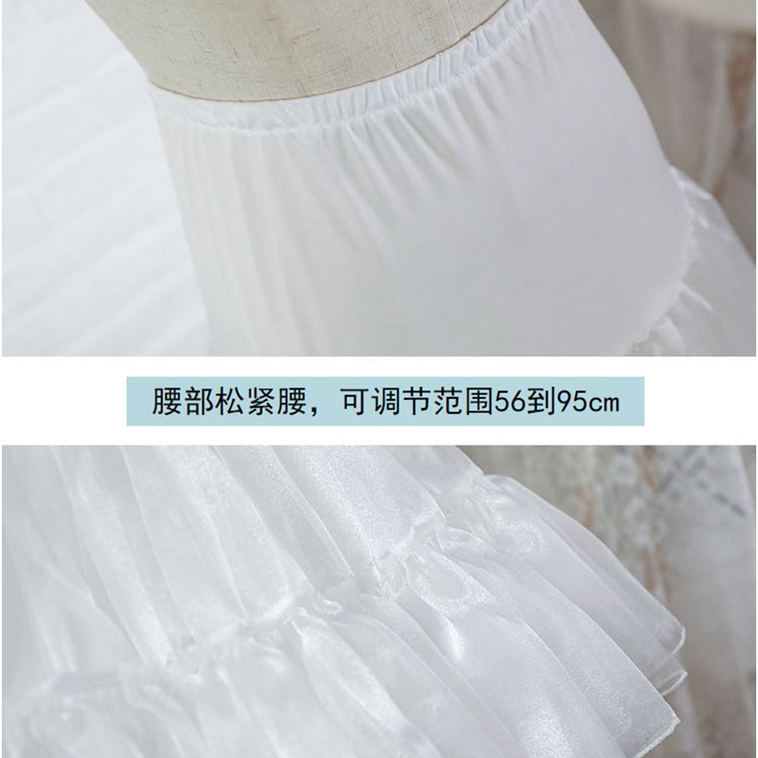 Chân Váy lolita Mềm Mại Không Xương Hóa Trang lolita Pettiskirt Có Thể Điều Chỉnh | BigBuy360 - bigbuy360.vn