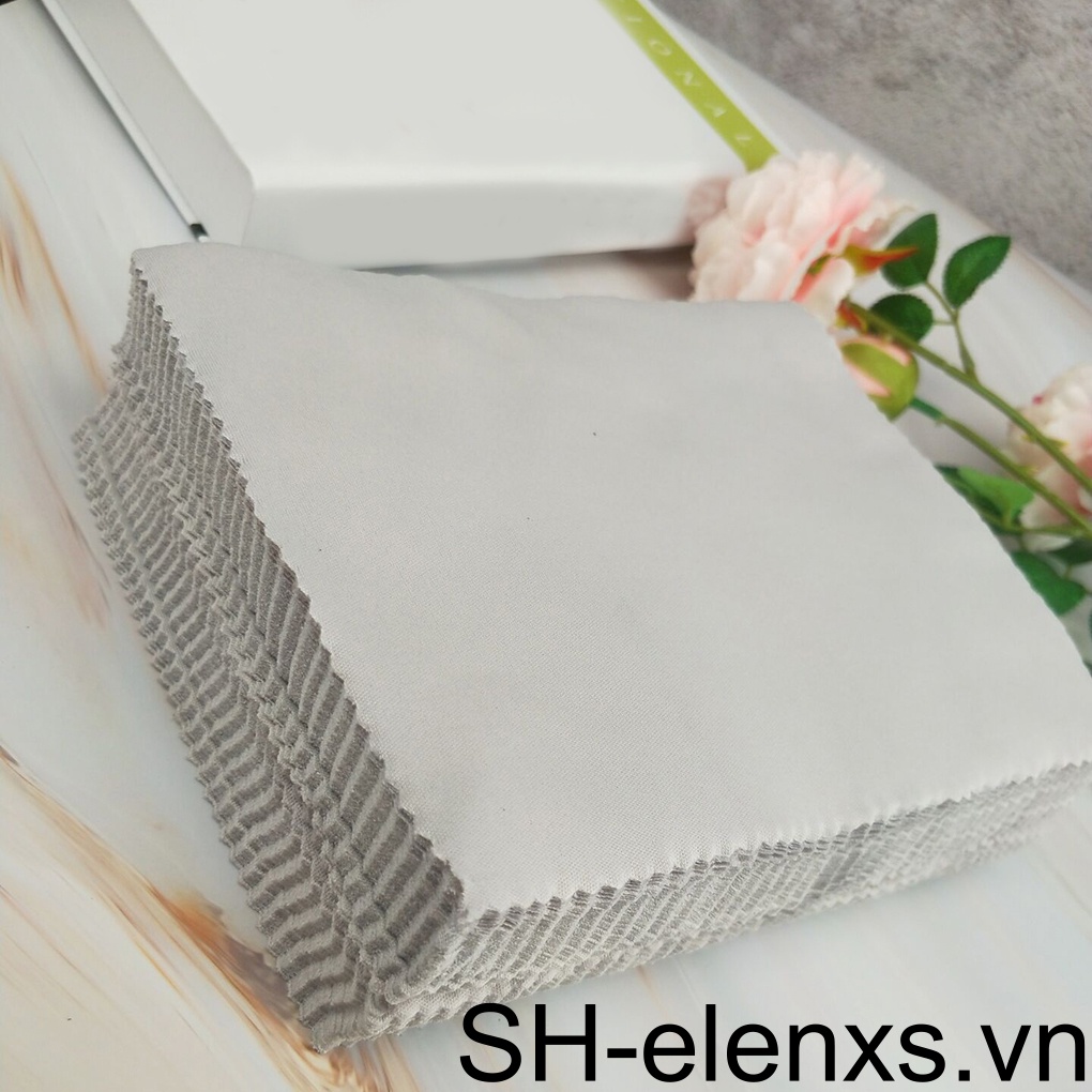 Bộ 1 Khăn Lau Mắt Kính Cầm Tay Bằng Sợi Microfiber Chống Bụi