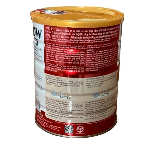 Sữa bột Wincofood Grow Plus 850g bổ sung sữa non tăng sức đề kháng, hỗ trợ phát triển trí não và chiều cao