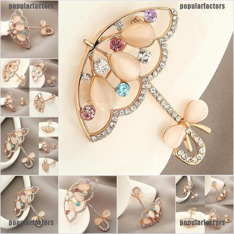 Ghim Cài Áo Hình Dù Dễ Thương Phong Cách Hàn Quốc Cho Nữ