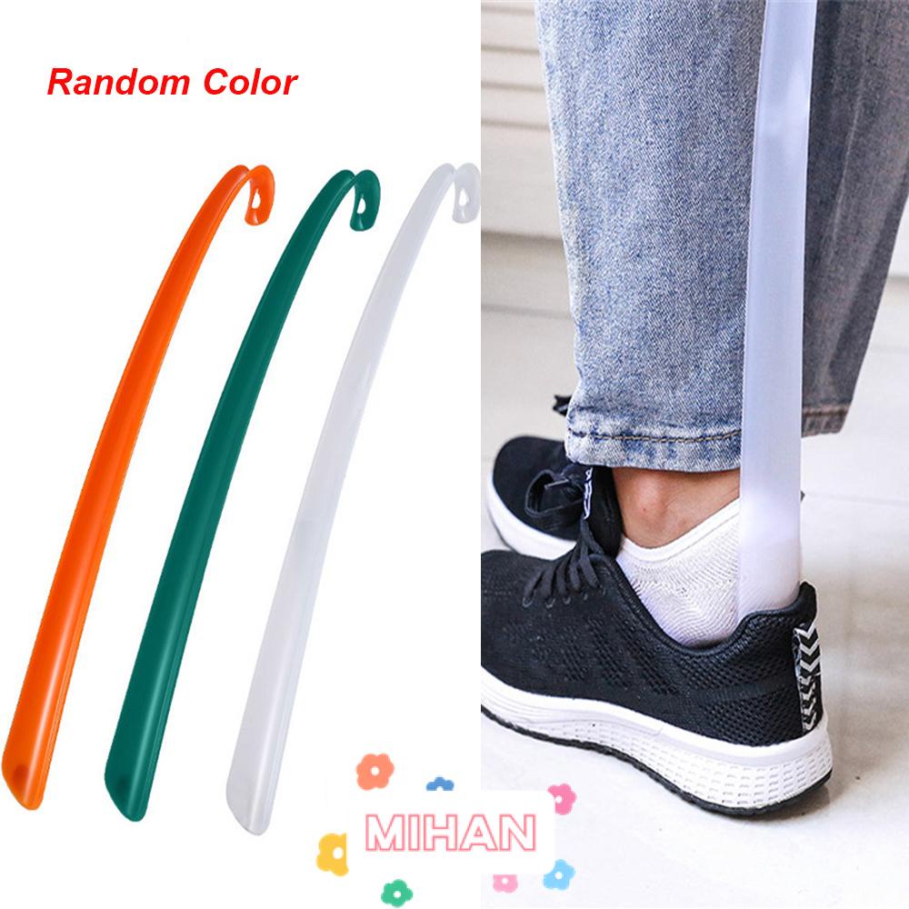 MIHAN1 Long Handle Shoes Lifter Slip On Shoes Shoe Boot Remover Shoe Horn Easily Mobility Aid Plastic Lazy Shoe Helper Pull Shoehorn