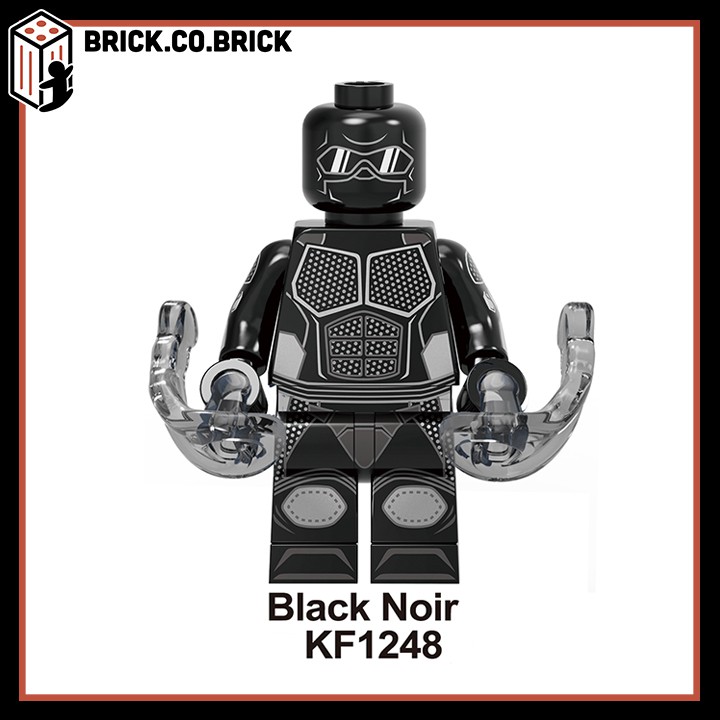 The Boys Non Lego Super Hero Đồ Chơi Lắp Ráp Mô Hình Minifigure Siêu Anh Hùng Marvels DC Black Noir Starlight KF6109