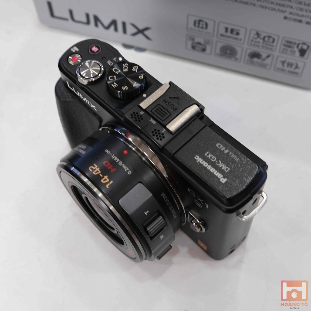 Máy ảnh Panasonic Lumix DMC-GX1 kèm lens 14-42mm cũ đẹp