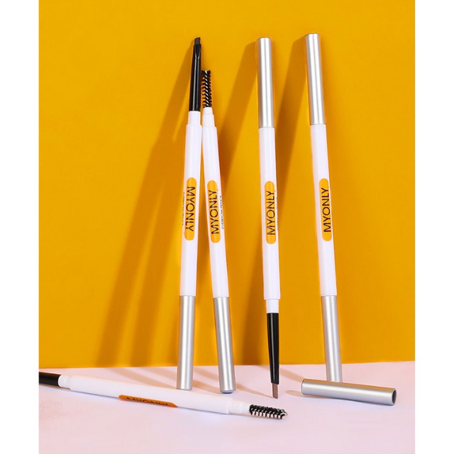 [Lên Màu Đẹp] Chì Kẻ Mày Bút Vẽ Chân Lông Mày Tam Giác 2 Đầu Myonly 3071 Lên Màu Nét, Bền Màu, Không Thấm Nước | BigBuy360 - bigbuy360.vn