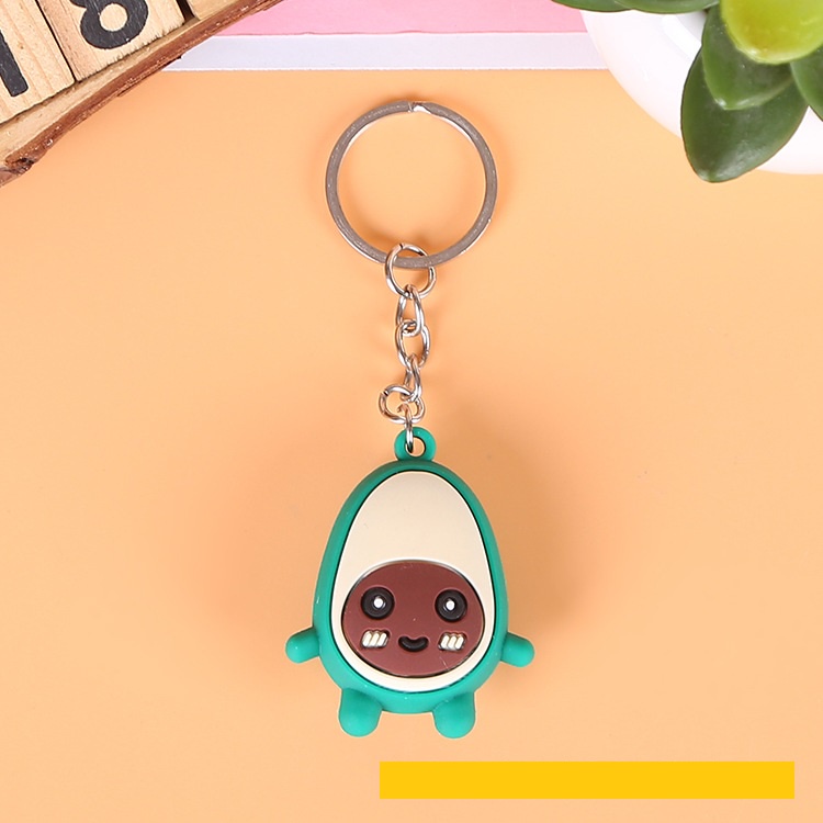 Móc khóa hoa quả cute