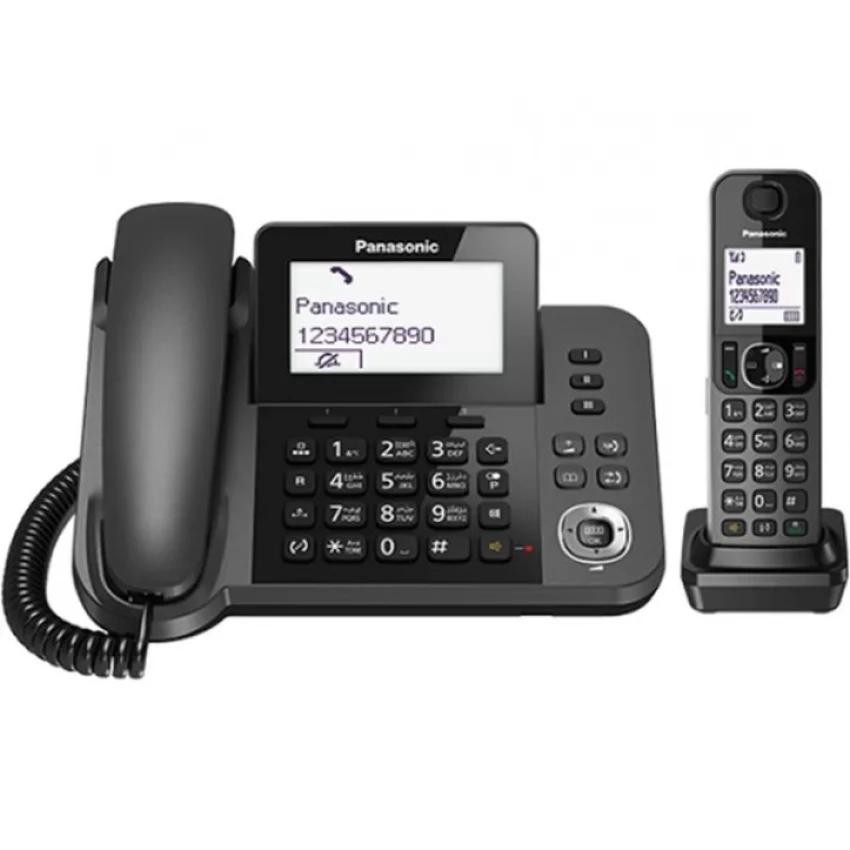 Điện thoại để bàn mẹ bồng con Panasonic KX-TGF 310 (Đen)