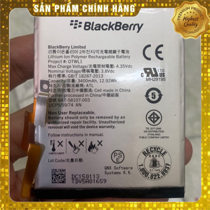 Pin Blackberry Passport Hàng Zin Máy