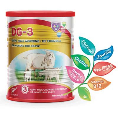 [CHÍNH HÃNG]  Sữa Dê Công Thức DG3  400g  cho trẻ từ 24 tháng tuổi trở lên nhập khẩu nguyên lon tư new zealand