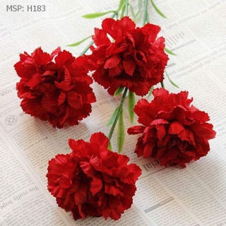 Nguyên liệu làm hoa cẩm chướng sáp- 1set 20 cành  hoa