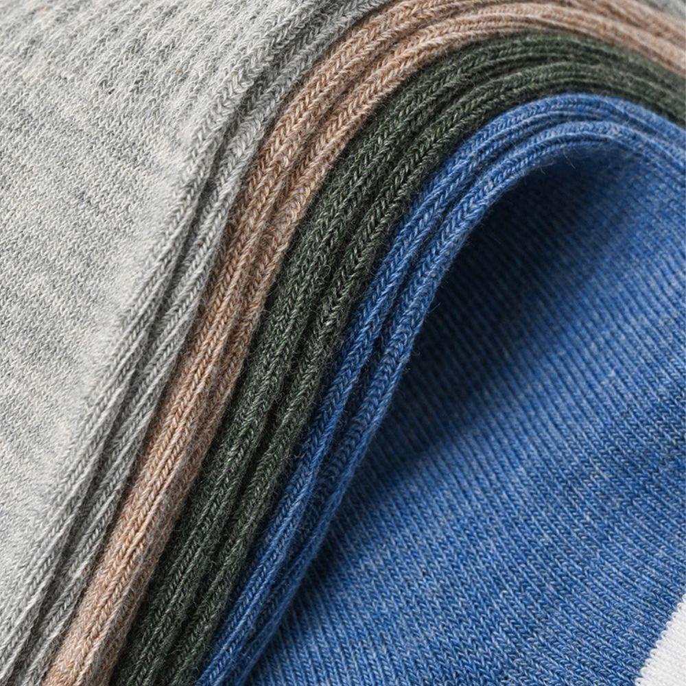 QQMALL Vớ Cotton Thể Thao Chống Trượt Họa Tiết Sọc Thời Trang Cho Nam