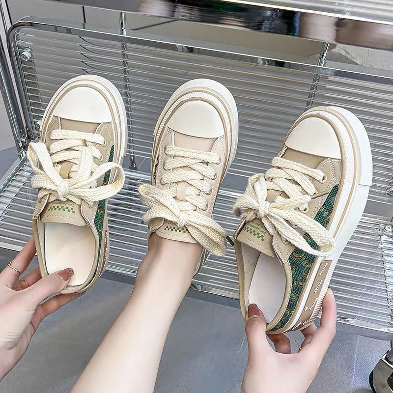 Giày Sục Thể Thao Nữ OO, Giày độn đế tăng chiều cao - PinkOri