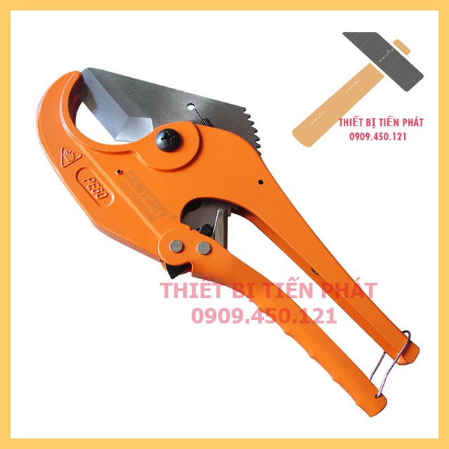 Dao Cắt Ống, Kéo Cắt Ống Nhựa Loại Lớn Cắt Ống PVC Tối Đa 63mm Hãng CENTURY MÃ ANT-PC-313B (Chính Hãng)