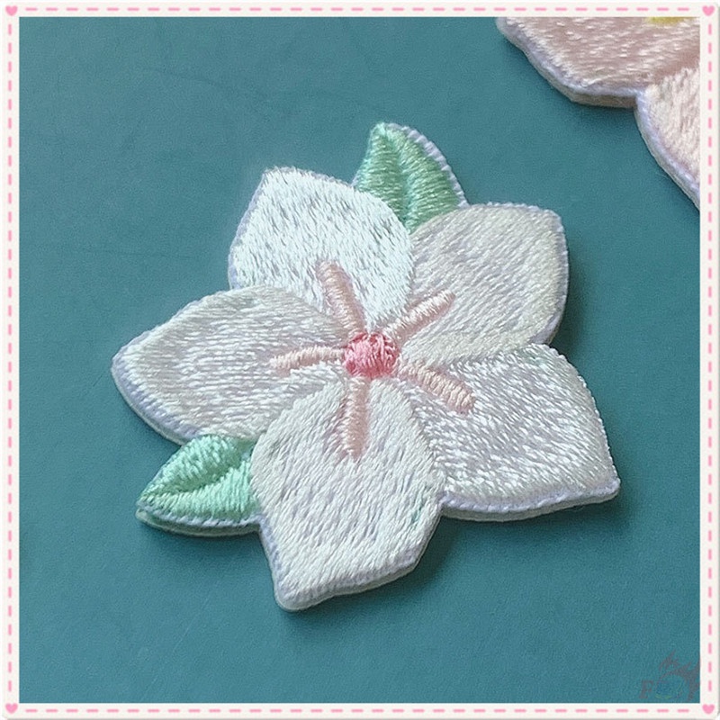 ☸ Miếng Dán Trang Trí Hình Sakura Ngọt Ngào Dễ Thương ☸ 1 Hình Dán Ủi Trang Trí Quần Áo