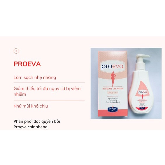 Proeva - Dung dịch vệ sinh cho cả nam và nữ 125ml