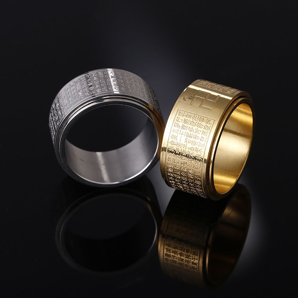 Nhẫn nam xoay được nhiều màu sắc phong cách Hàn Quốc thời trang