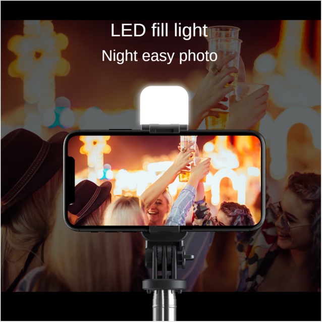 Gậy Chụp Ảnh selfie L02s Kết Nối Bluetooth Không Dây Cho Điện Thoại Android / iOS