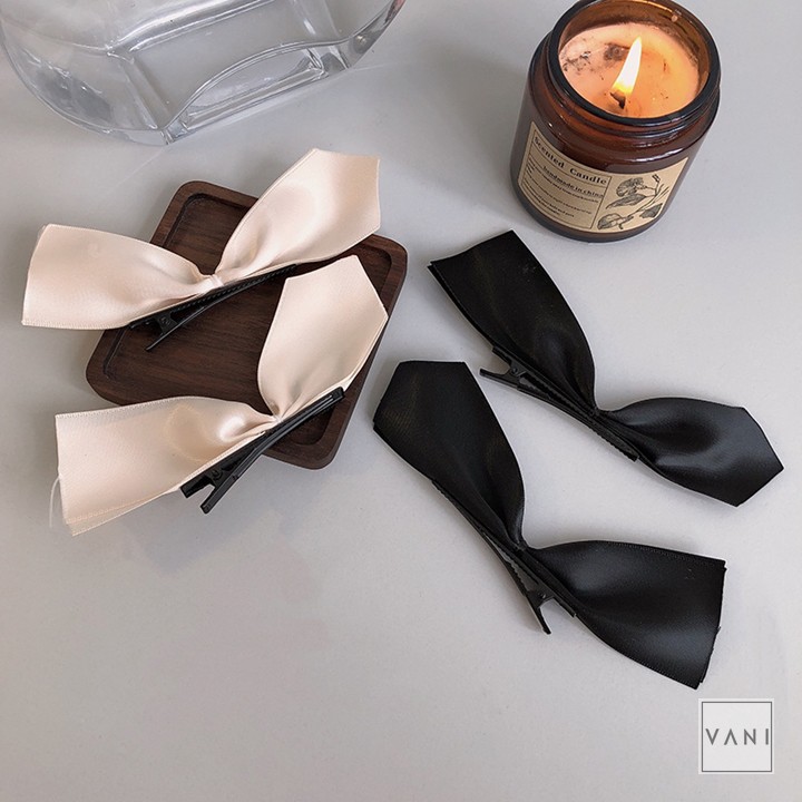 Kẹp Nơ Hàn Quốc Kiểu Mới Xinh Xắn Dễ Thương Dành Cho Nữ - Vani Store [PKT00188]