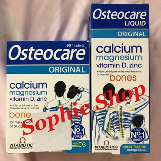 Canxi Nước - Viên Osteocare (Anh)