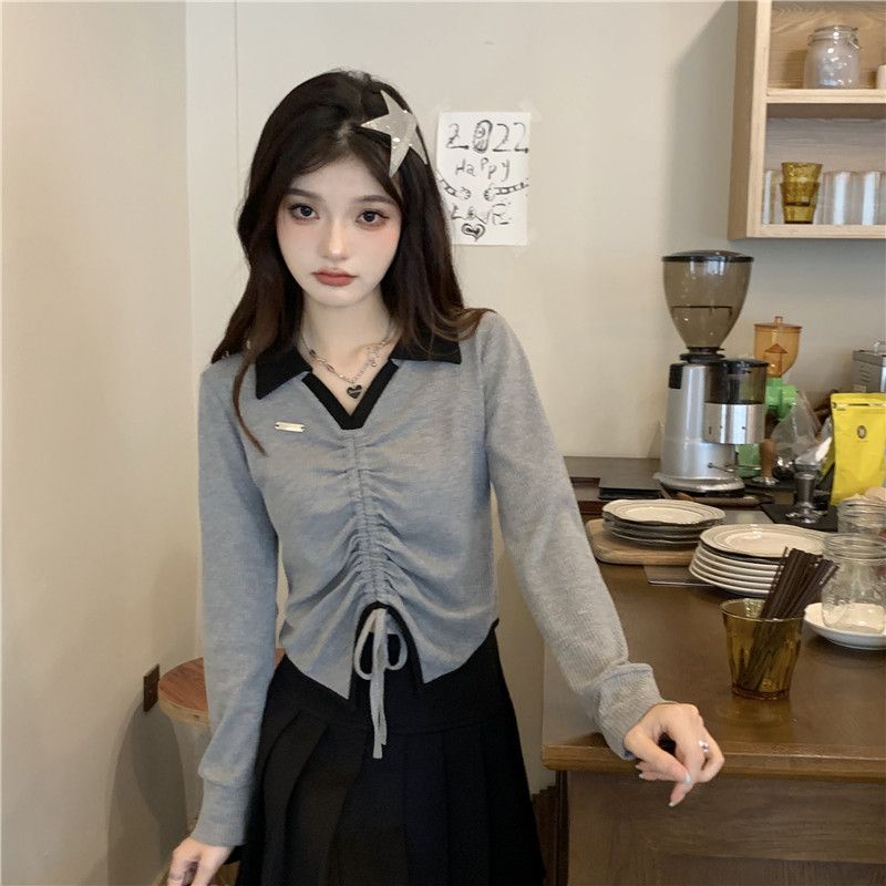 Áo Thun DàI Tay Có Dây RúT JL-TX-492